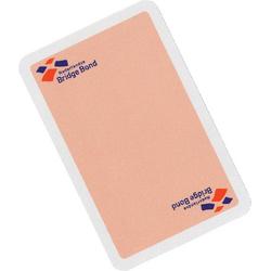 Speelkaarten bridgebond roze | 12 stuks